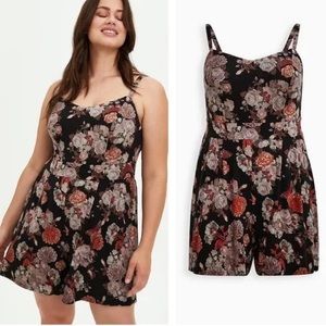 Torrid floral romper